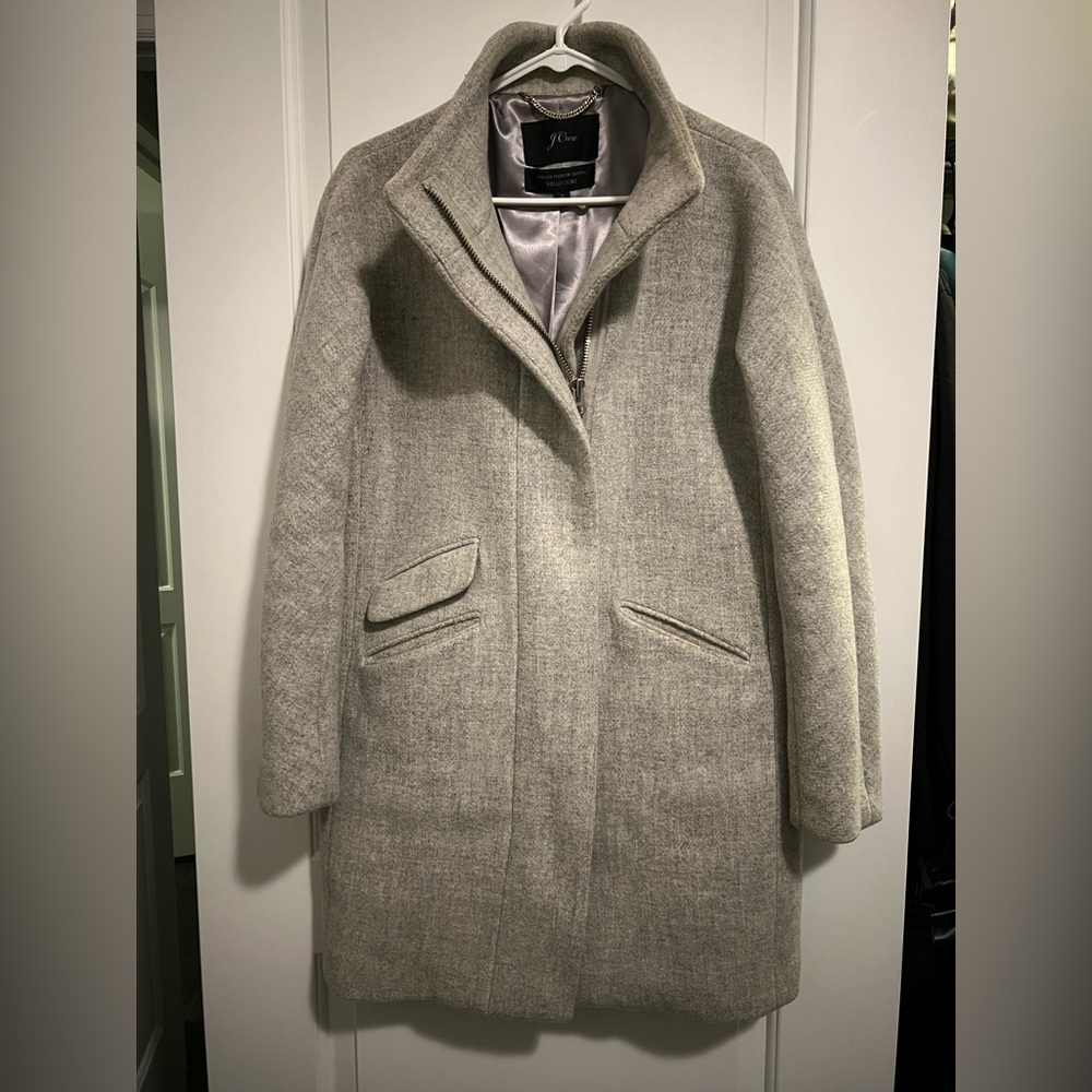 J Crew Wool Cocoon Coat